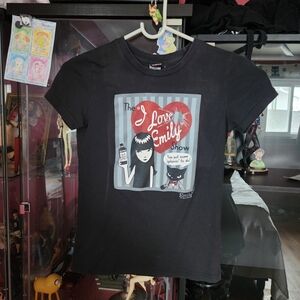 Black Graphic Tee - Short Sleeve